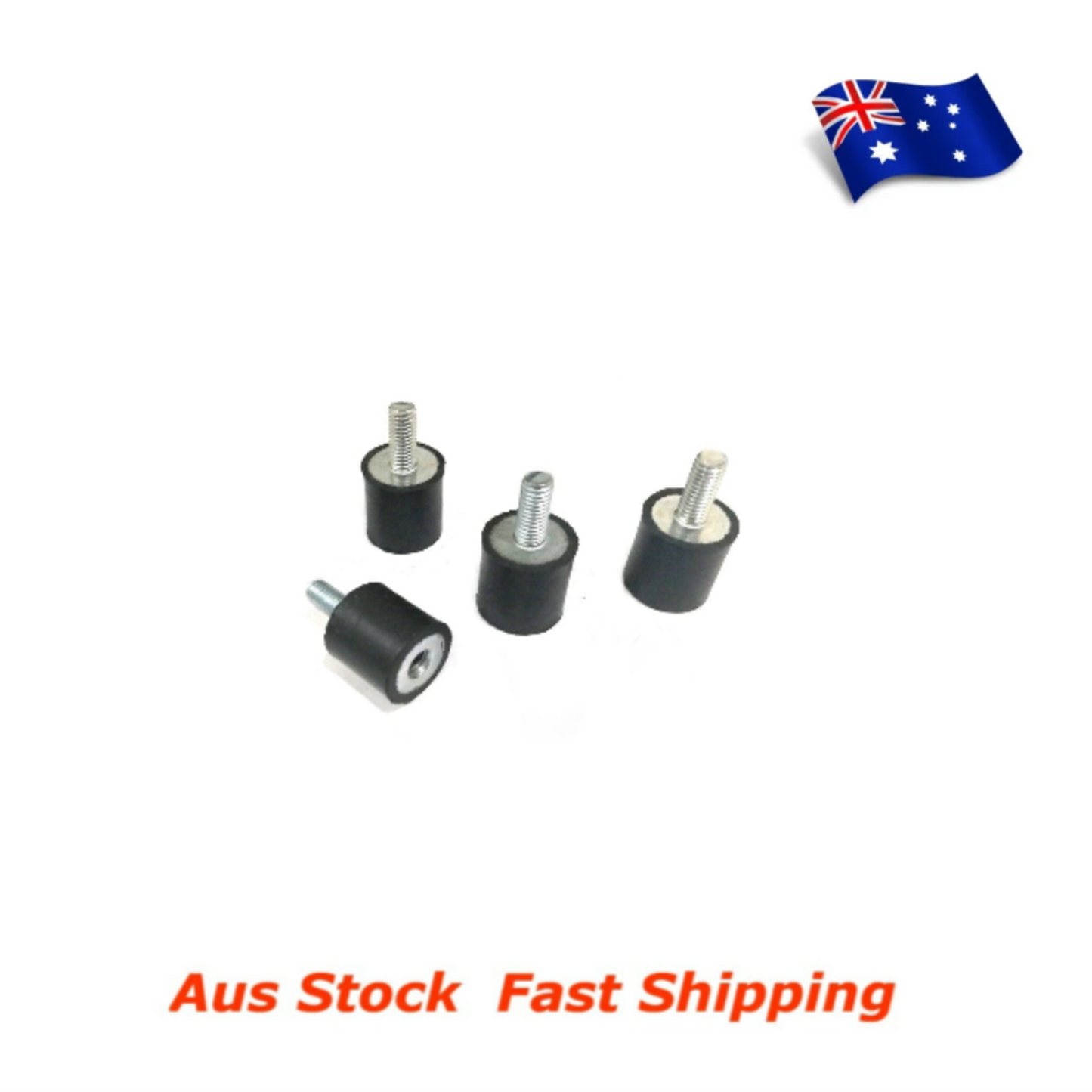 M3 Rubber Anti Vibration Rubber Bobbin Mount 8x8mm Male Female MF