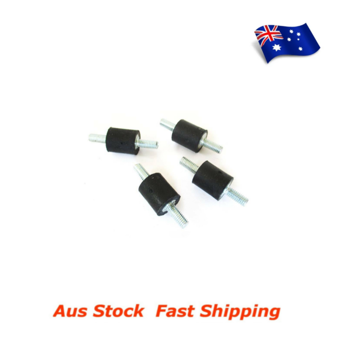 M3 Rubber Anti Vibration Rubber Bobbin Mount 8x8mm Male Male MM