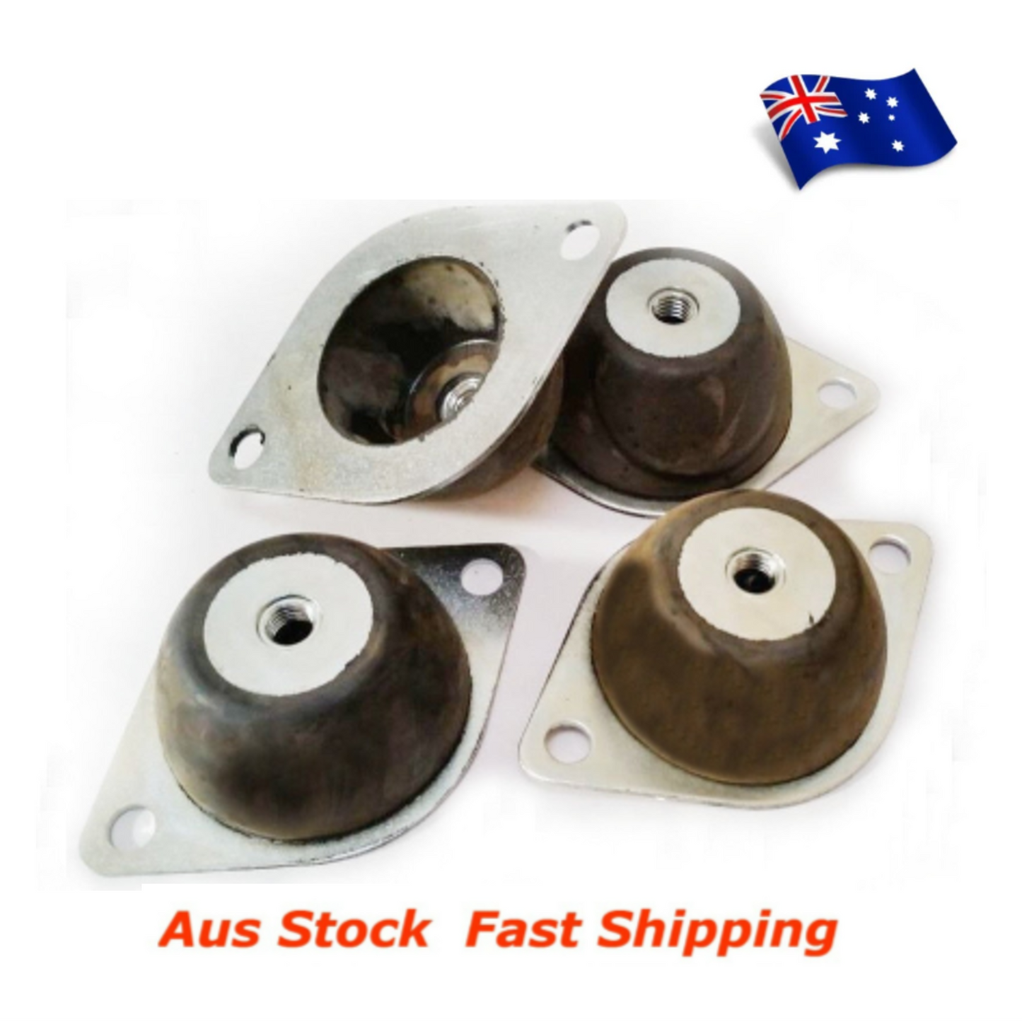 M10 Flange Dome Vibration Rubber Metal Mount