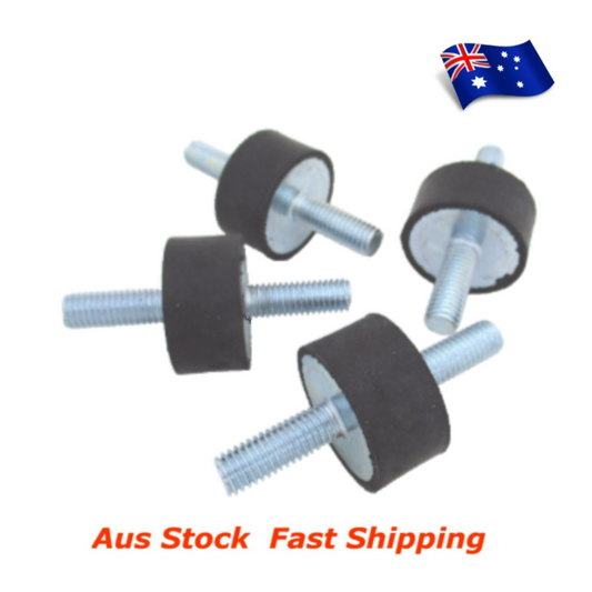 M8 Rubber Anti Vibration Rubber Bobbin Mount 30x15mm Male Male MM