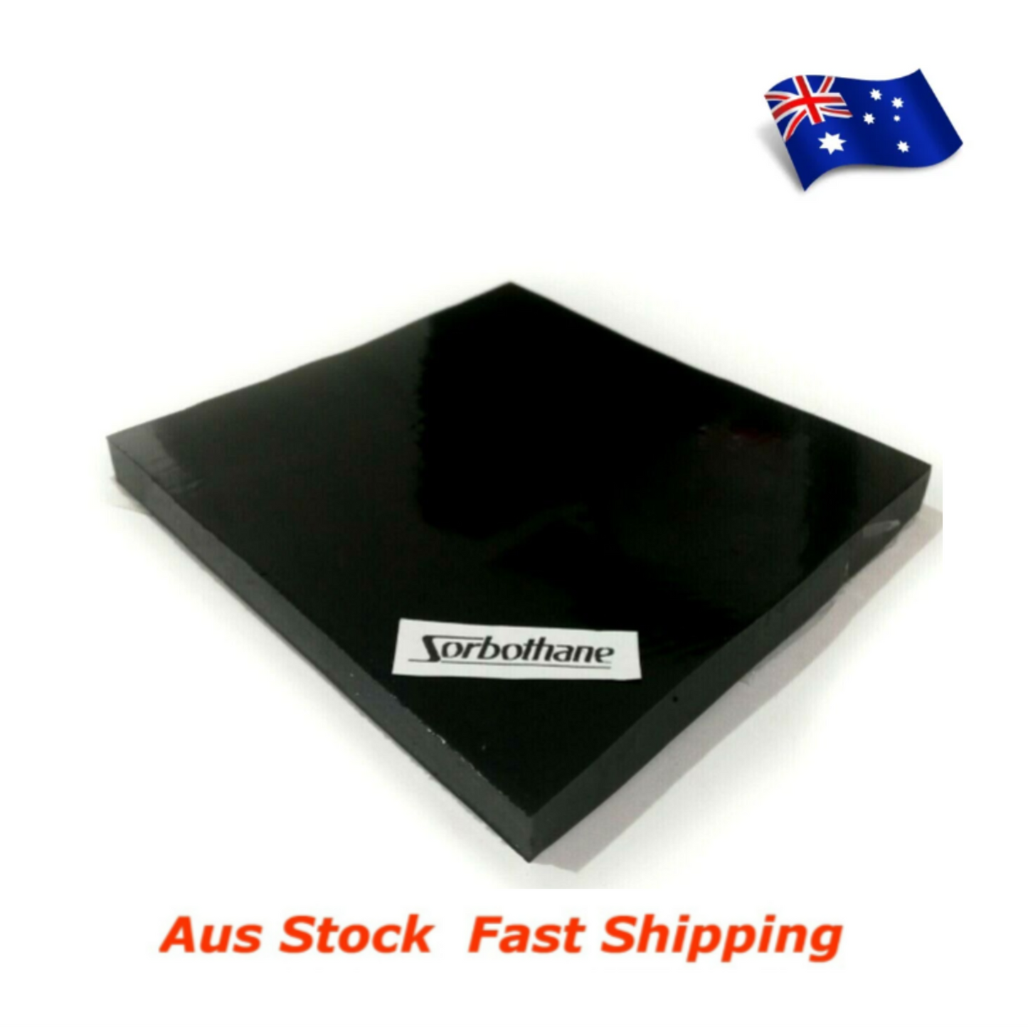 Sorbothane Vibration Isolation Sheet 300x300mm 3, 6 or 10mm Thick