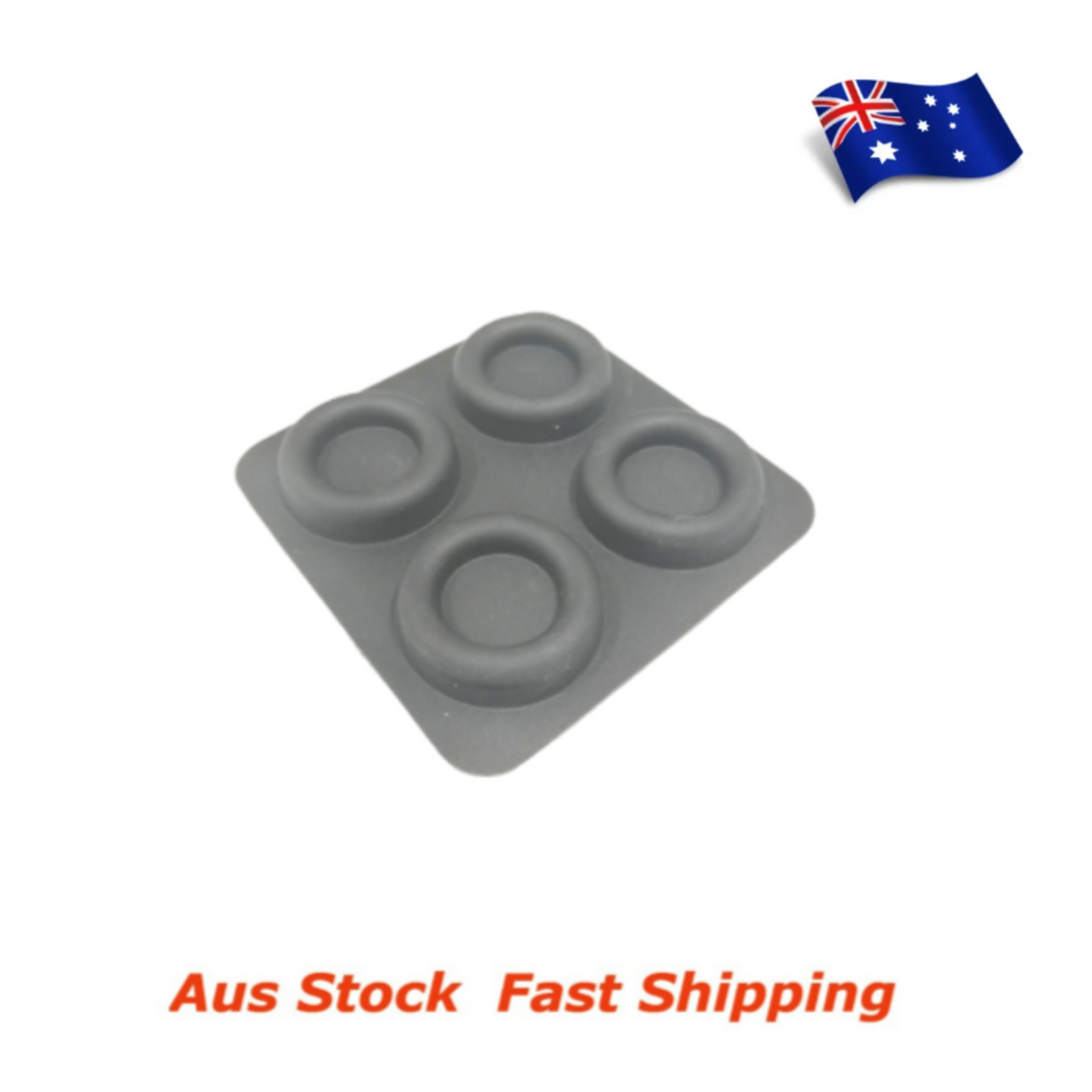 Acousti Feet Round Audio Isolation Feet With Adhesive