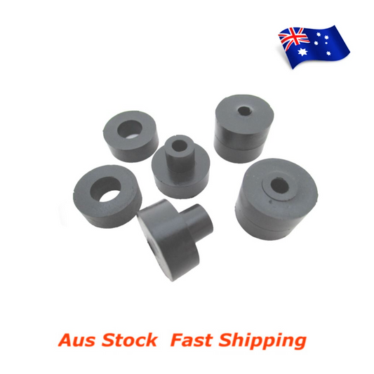 Sorbothane Isolator Vibration Bushings 25mm 1 Inch Diam 50 Durometer 4pc
