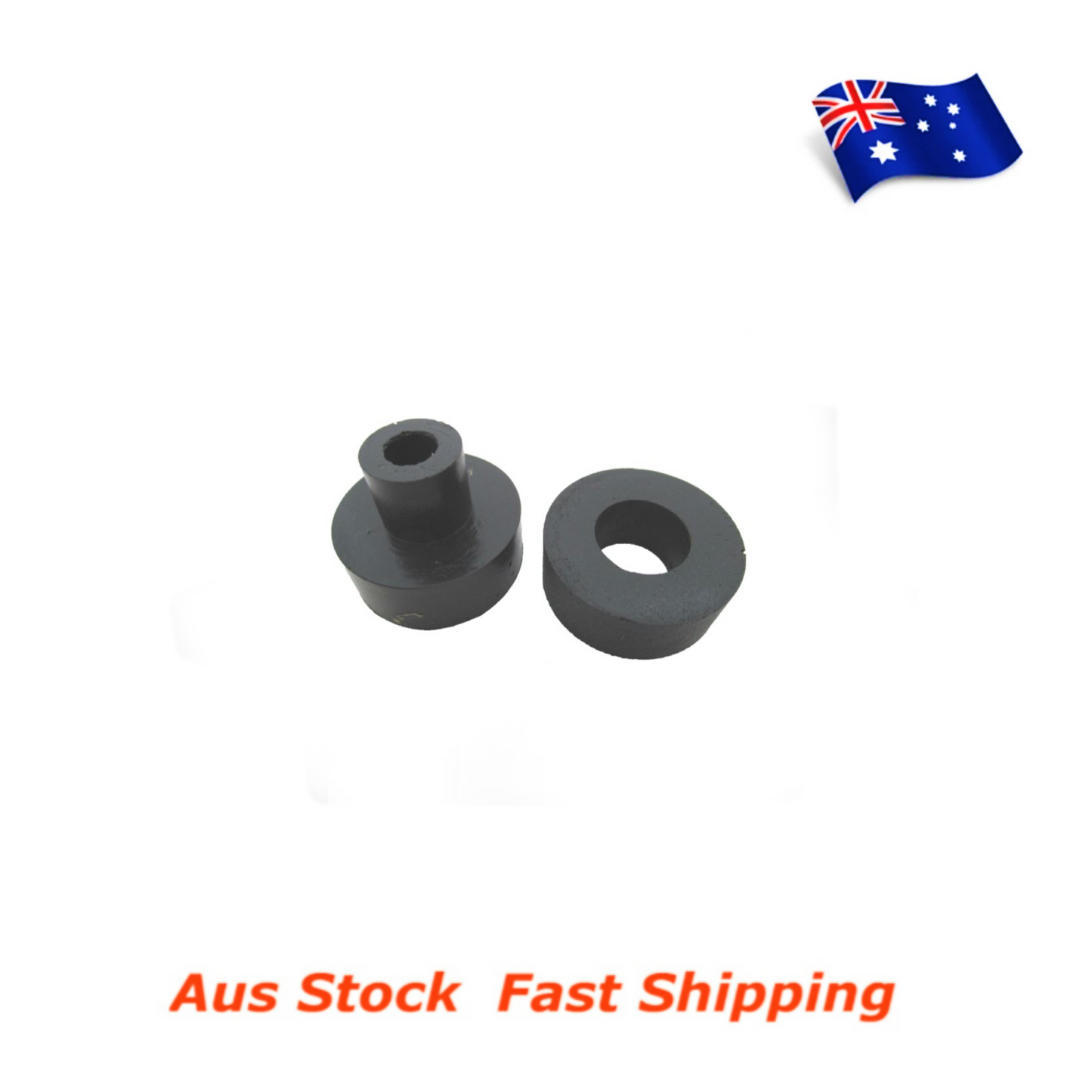 Sorbothane Isolator Vibration Bushings 25mm 1 Inch Diam 50 Durometer 4pc